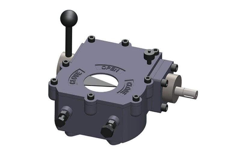 DeClutchable Type Worm Gearbox Manufacturer Manual Override Gearbox